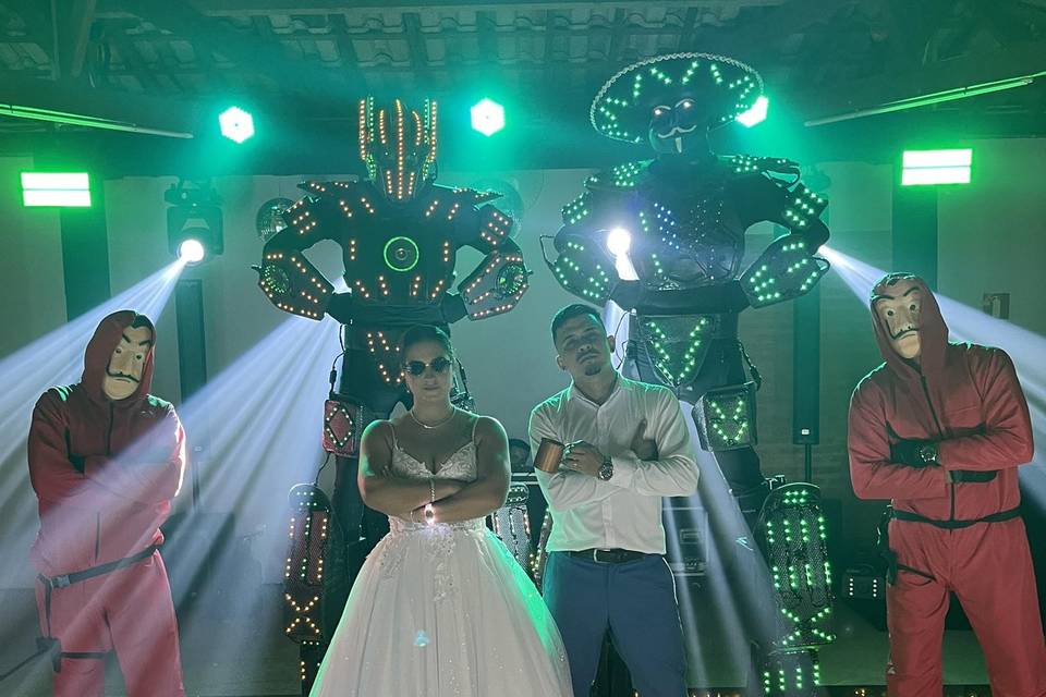 Robozão + animação casamento