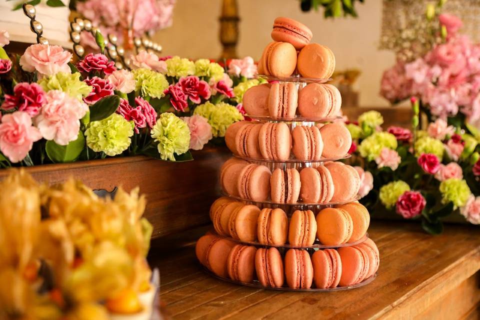 Torre de macarons - 6 andares