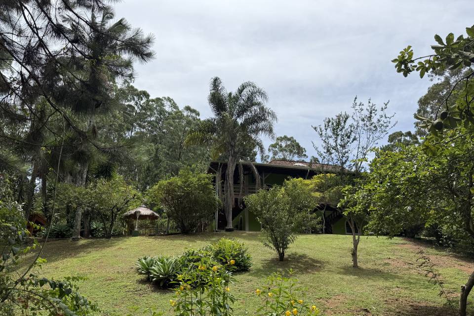 Visão do jardim