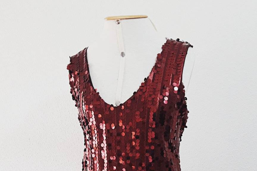 Vestido madrinha marsala 2015