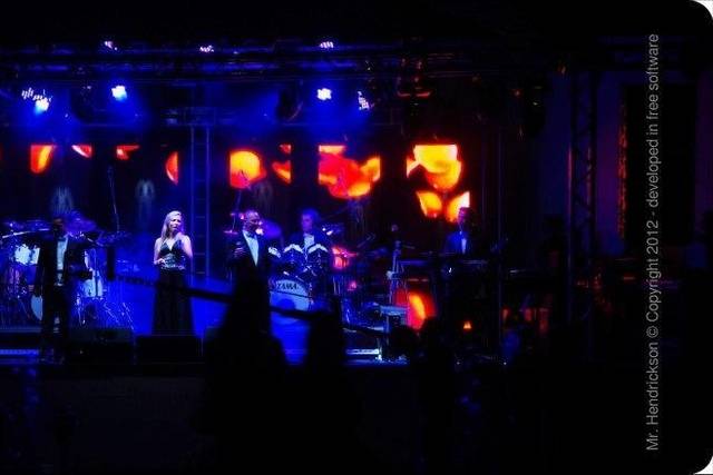 Palco com Led