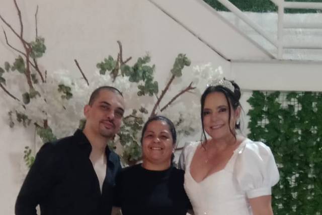 Aline e  Antonio  amor no ar.
