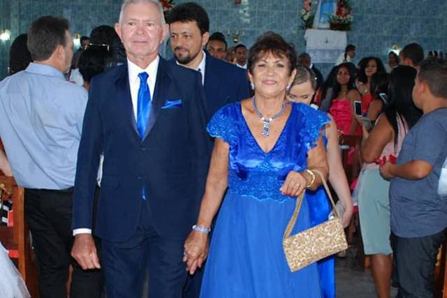 Casal de padrinhos