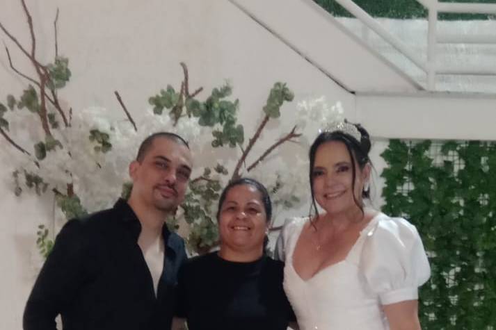 Aline e  Antonio  amor no ar.