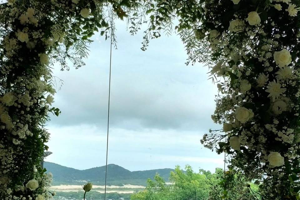 Arco cerimonia Indaiá
