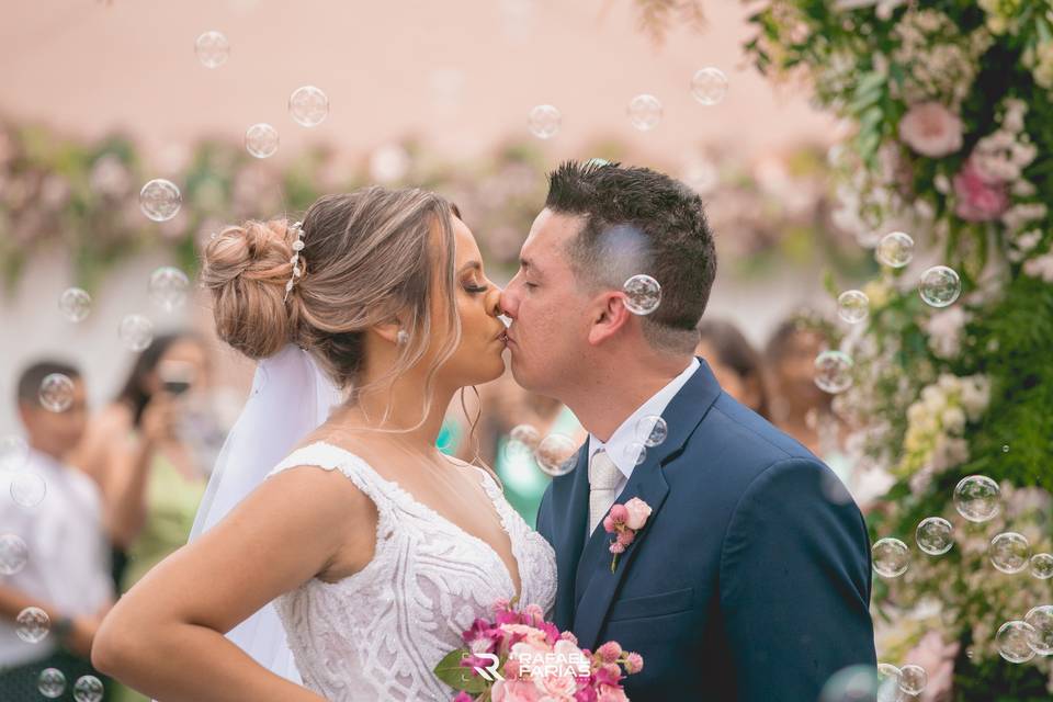 Pré wedding na cachoeira