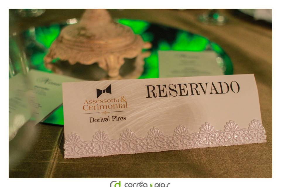 Reservado personalizado