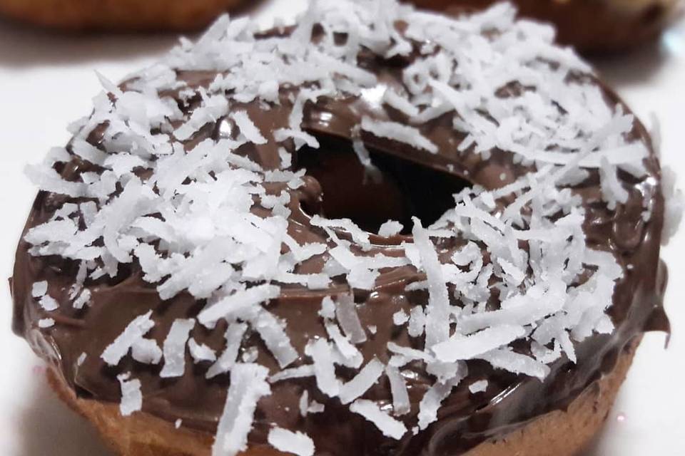 Donuts de Nutella com Coco