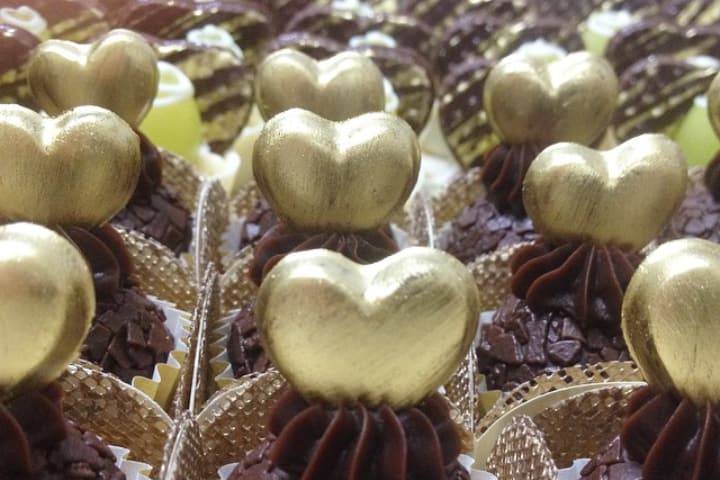 Brigadeiro belga com coração