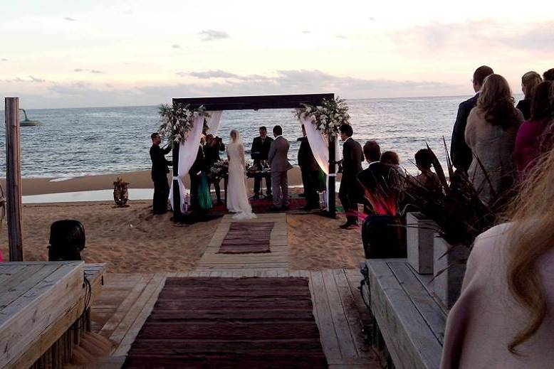 Celebração na Praia