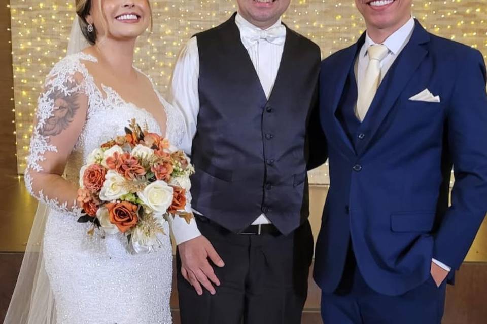 Casal com Violino