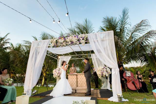 Quando a noiva canta muito