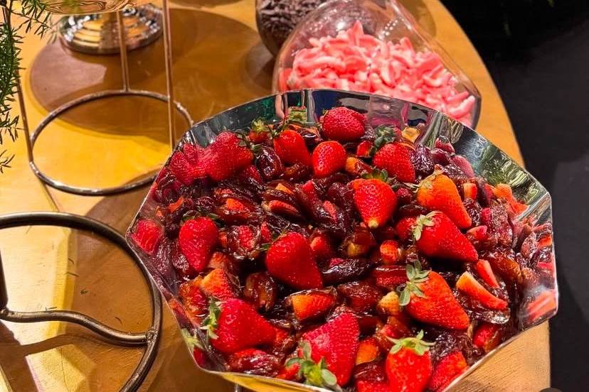 Nossa mesa de sobremesas