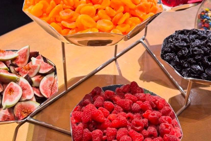 Nossa mesa de sobremesas
