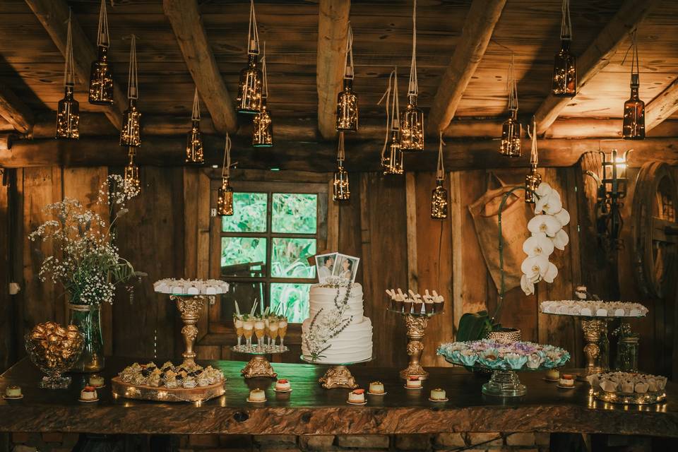 Mesa de doces evento