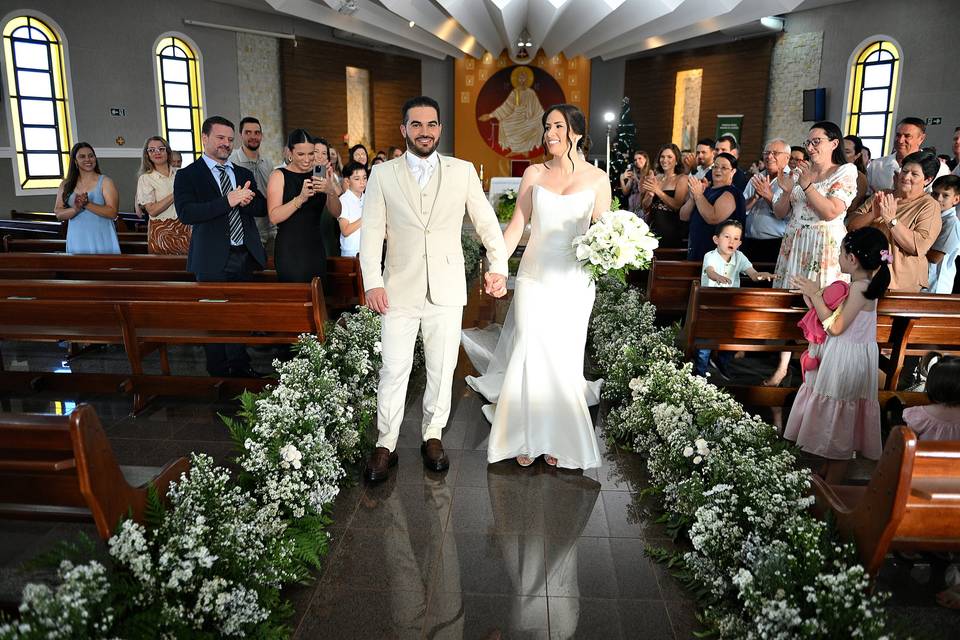 Fabielly e Luiz Carlos