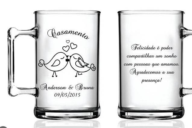 Caneca 430 ML em Acrilico