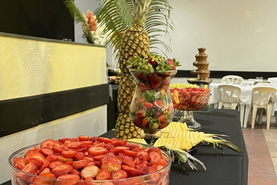 Mesa de frutas
