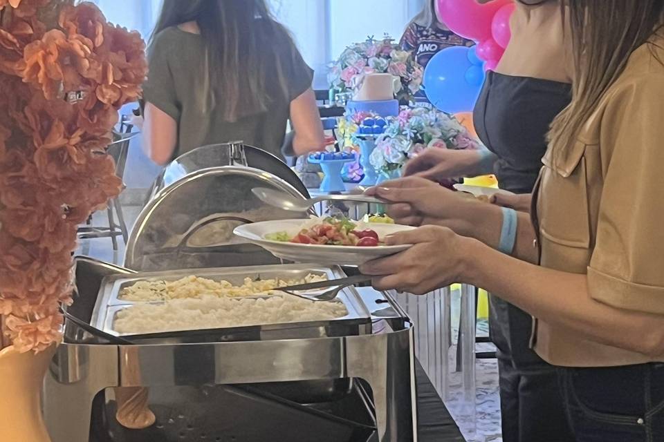 Mesa de buffet