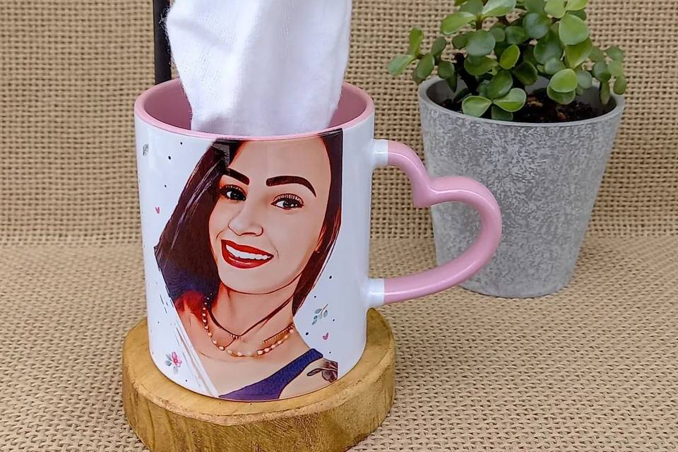 Caneca com Ilustração