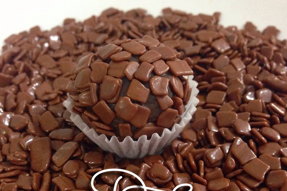 Brigadeiro gourmet ao leite