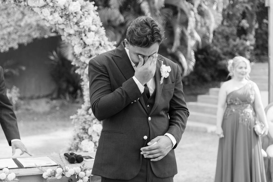 Momento entrada da noiva