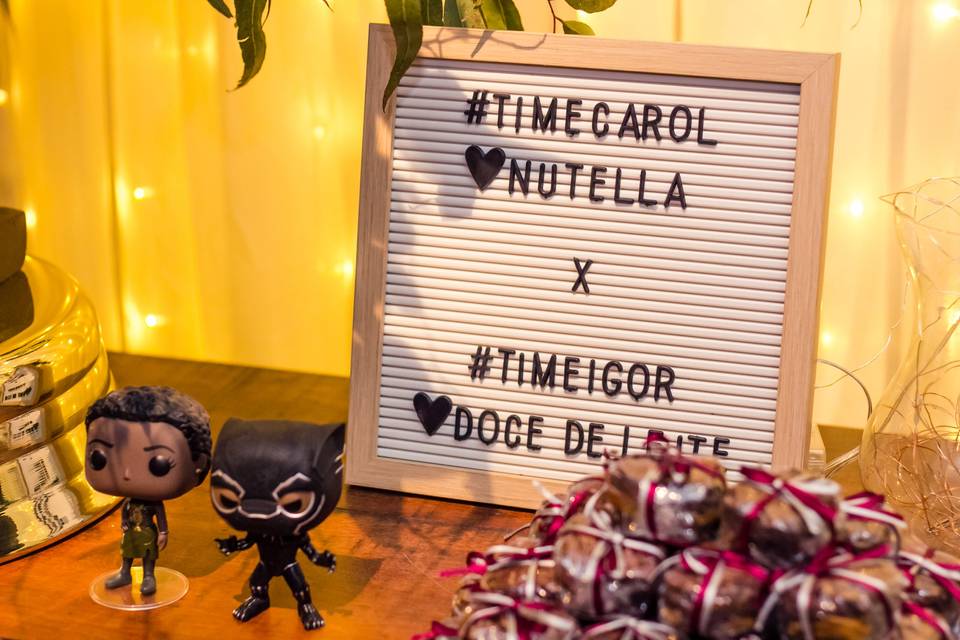 Detalhe Mesa de Doces