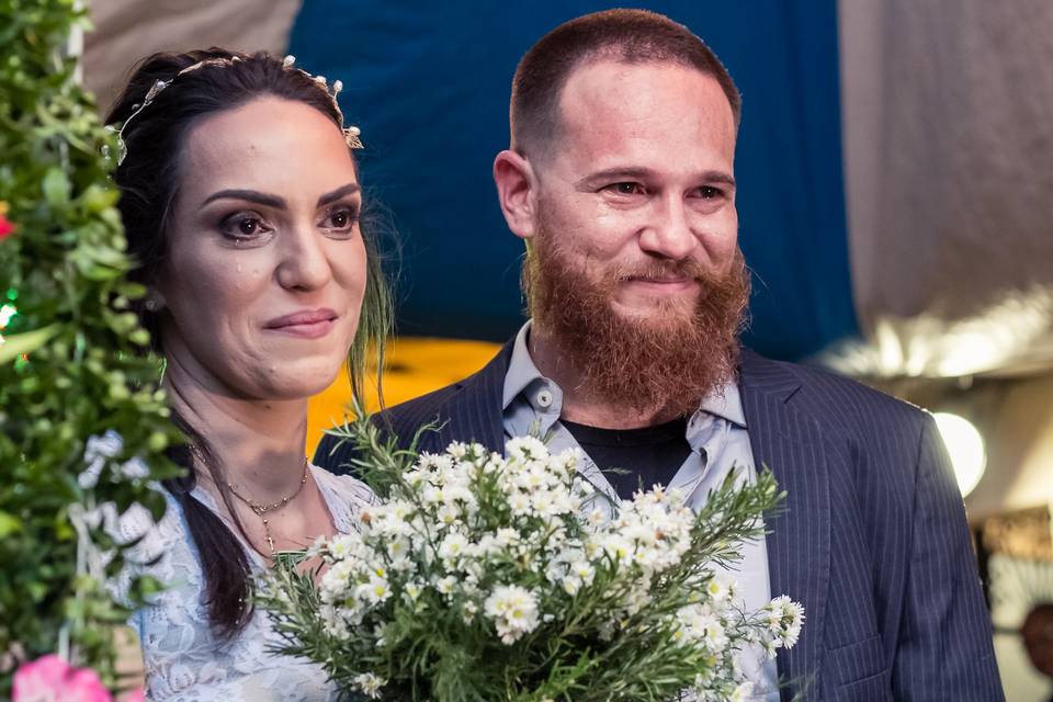 Noivos Casamento em Casa