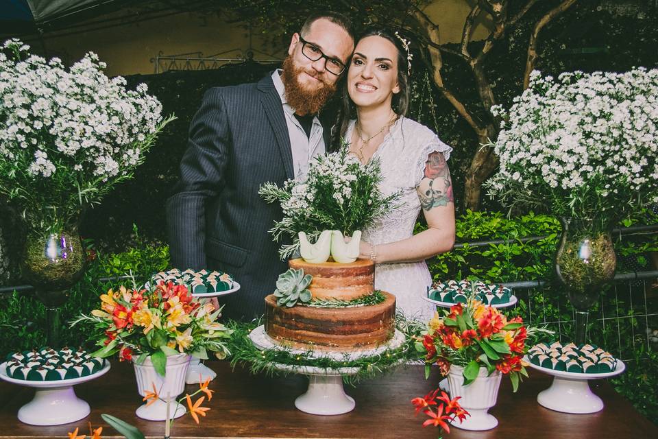 Noivos Casamento em Casa