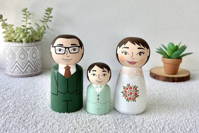 André, João e Patrícia