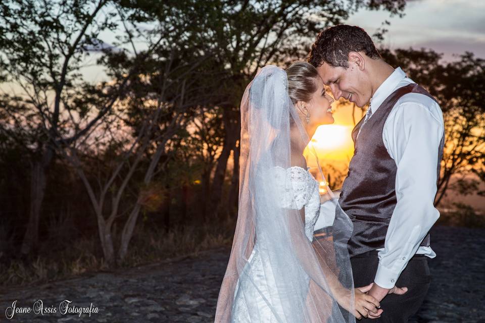 Taciane e Joel - pós casamento