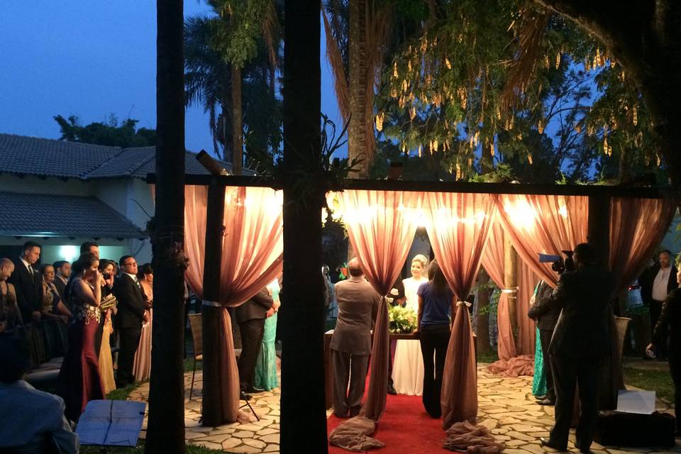 Casamento no gazebo