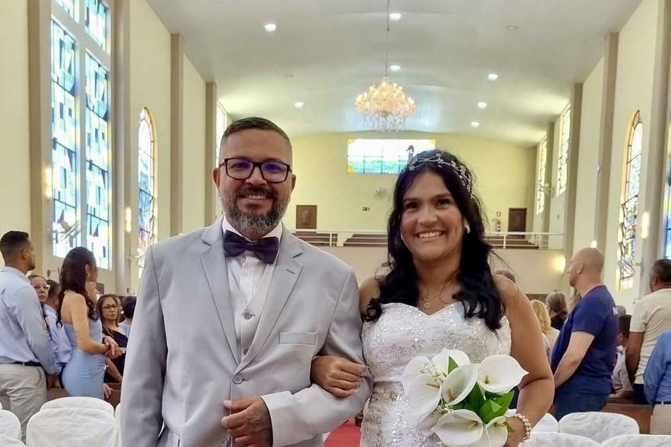 Andréa e Leandro.