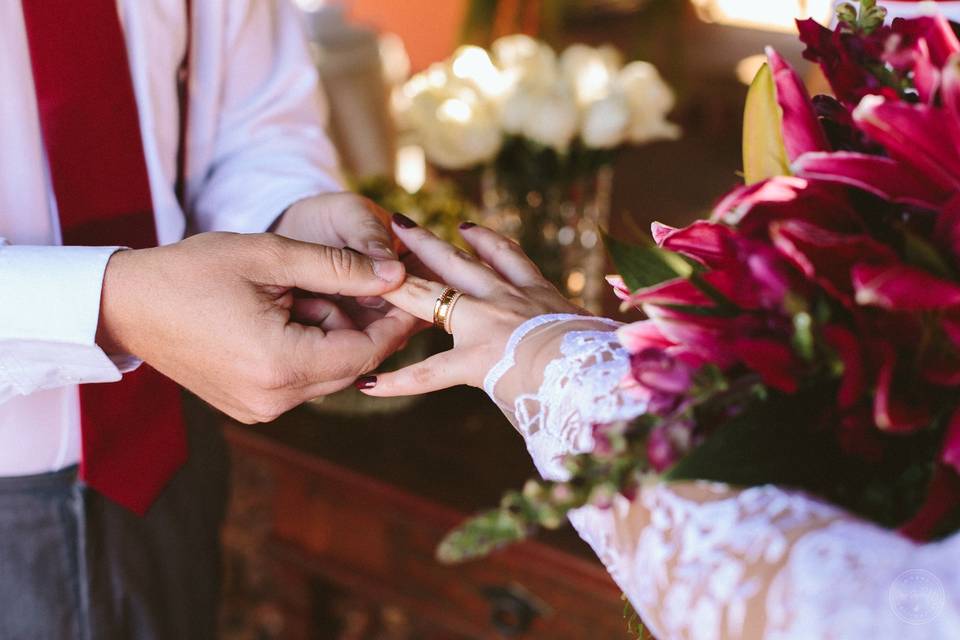 Casamento diurno - detalhes