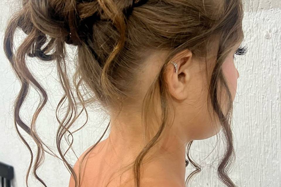 Larissa Oliveira - Penteado
