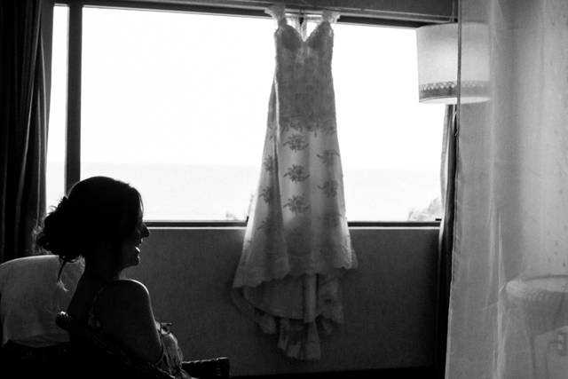 A noiva e o vestido