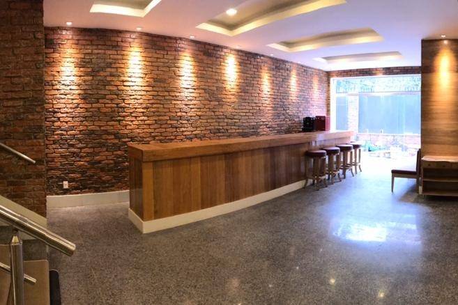 Recepção e bar