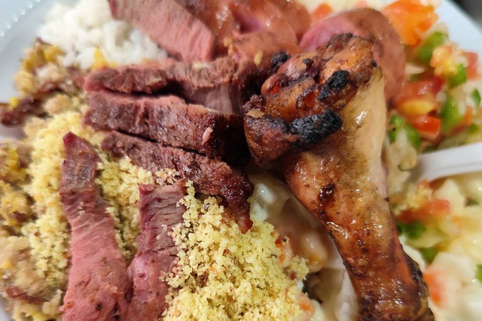 Buffet de Churrasco com Lanche