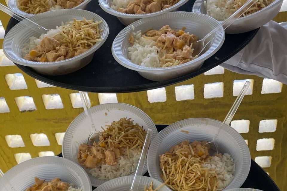 Bolo de corte buffet infantil