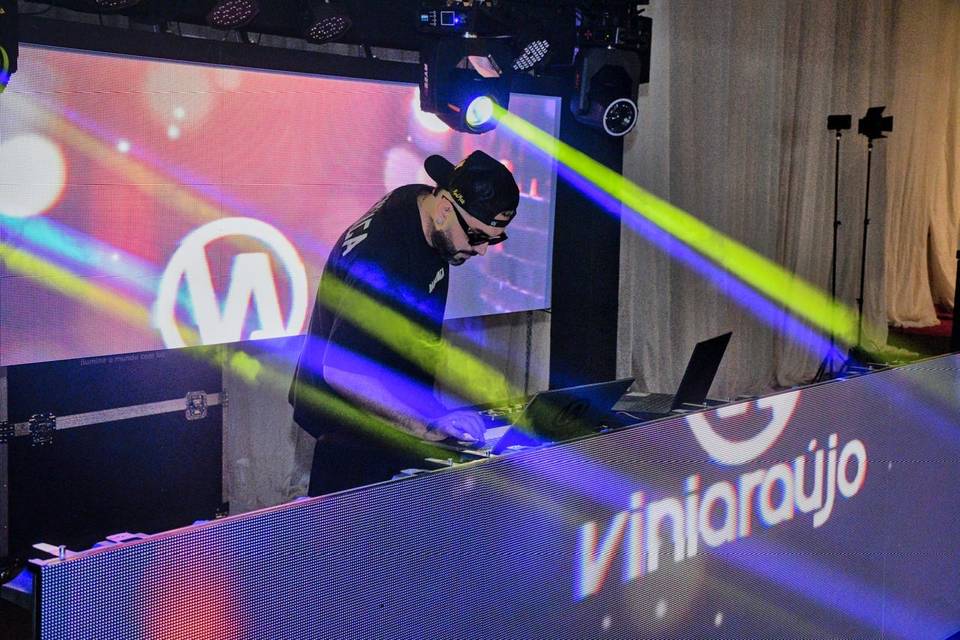 Painel de Led com Dj