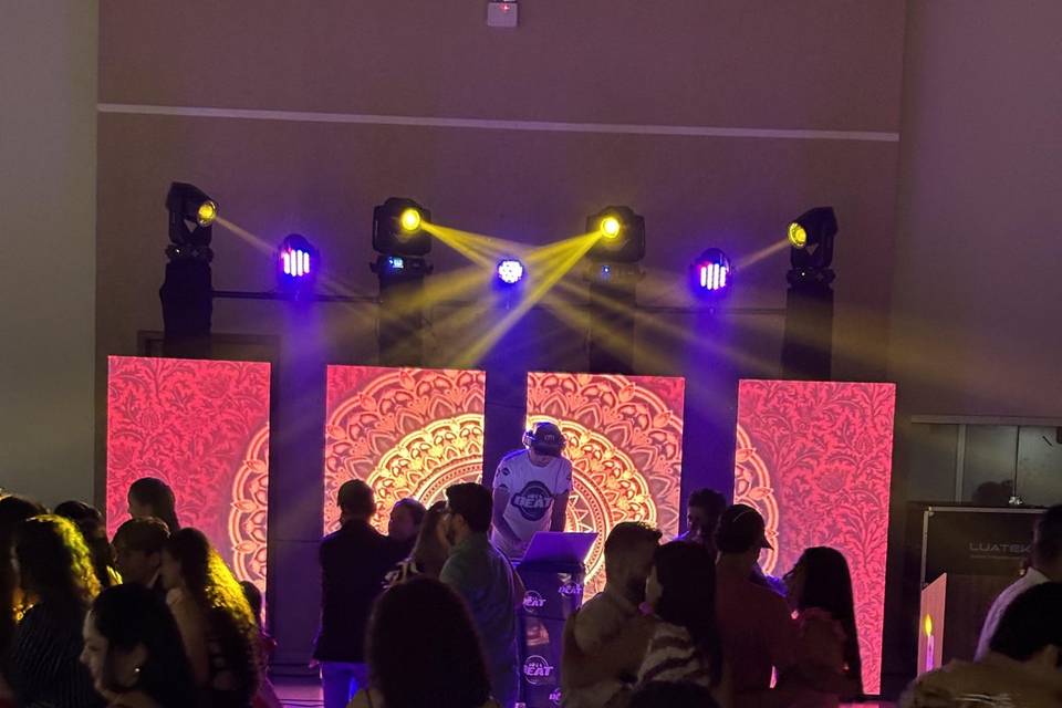 Sonorização + Painel de Led