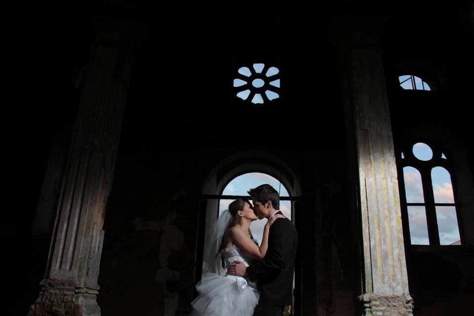 Ensaio Trash the dress