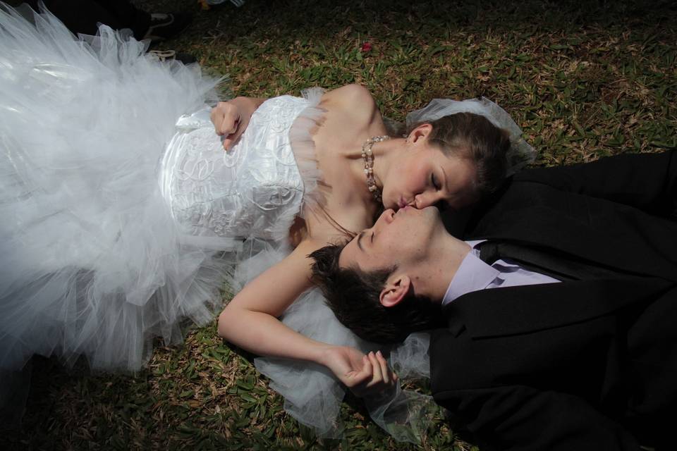 Ensaio Trash the dress