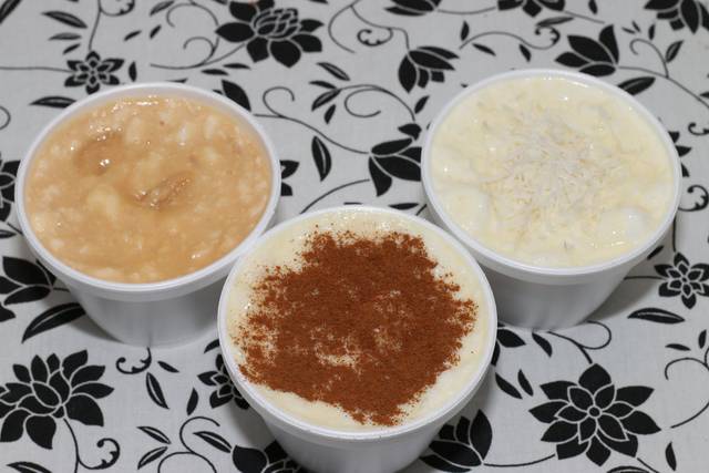 Doce de leite, original e coco
