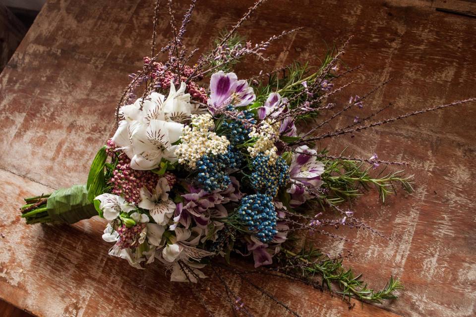 Bouquet rústico