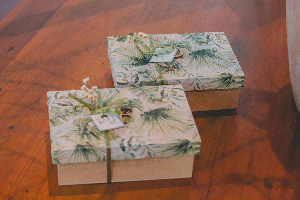 Caixas em mdf para presentear
