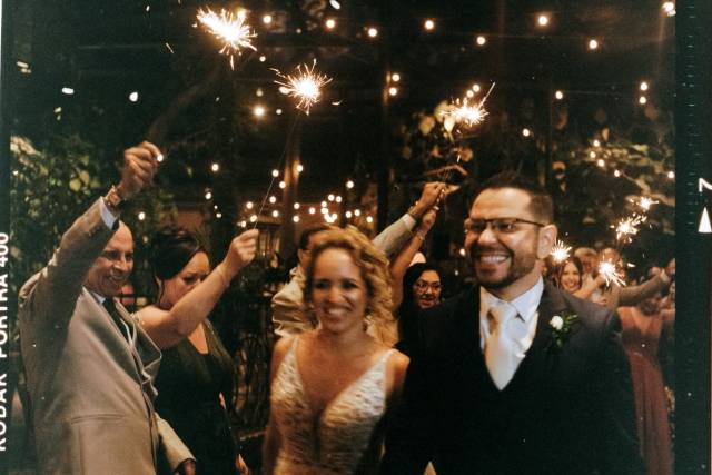 Enfim casados!