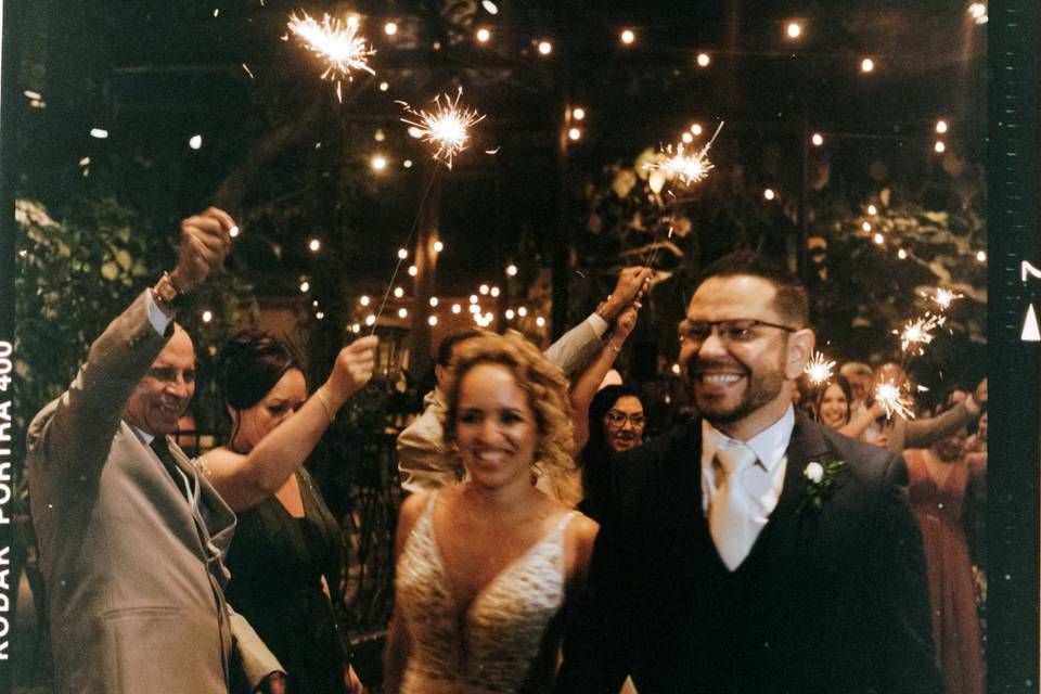 Enfim casados!