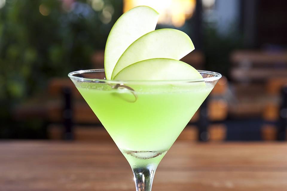 Dry Martini maçã verde