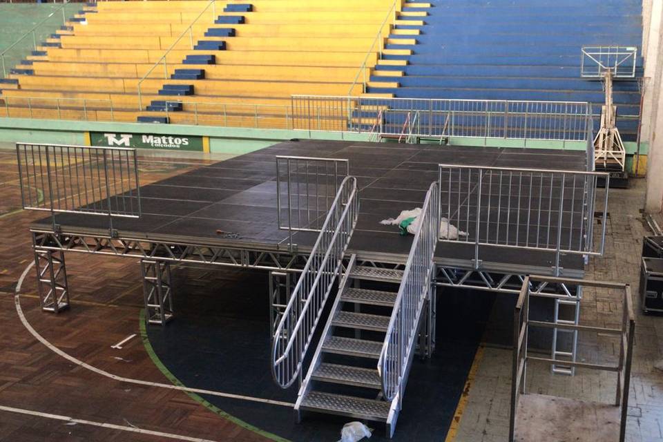 Palco com Grade